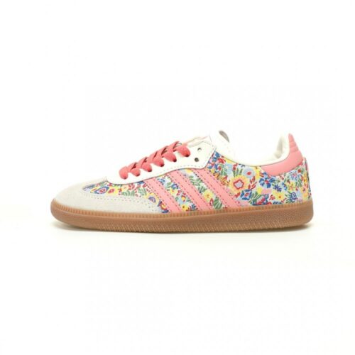 【AT10772】リバティロンドン x アディダス オリジナルス サンバ花刺繍スニーカー限定コレクション | Adidas Originals