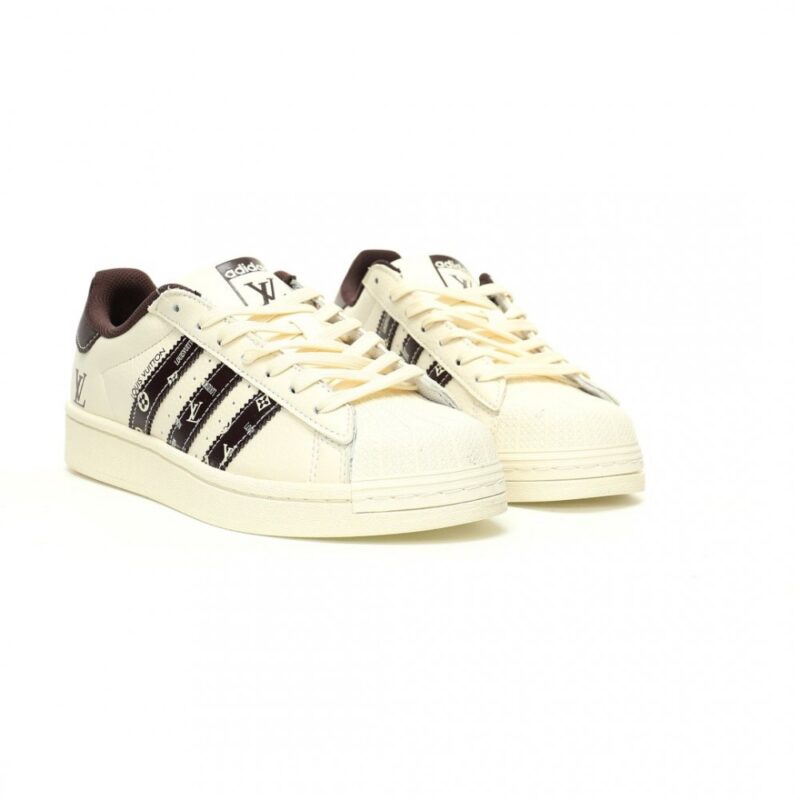 【AT10773】ルイ・ヴィトン x アディダスオリジナルス スーパースター スニーカー | Louis Vuitton x Adidas