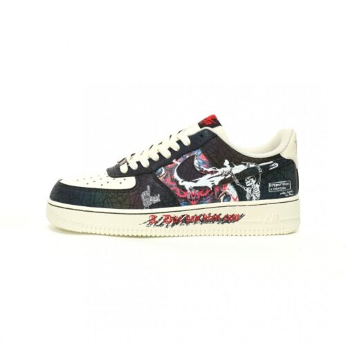 【AT10833】ナイキ エアフォース1 07 Low × スパイダーマンコラボカスタム版 | Nike Air Force 1