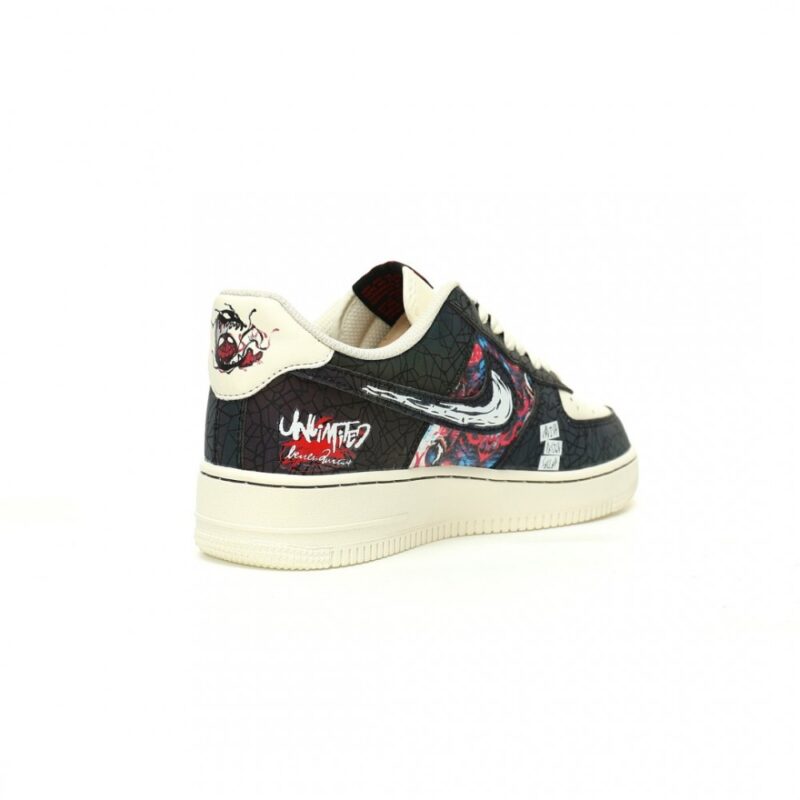 【AT10833】ナイキ エアフォース1 07 Low × スパイダーマンコラボカスタム版 | Nike Air Force 1
