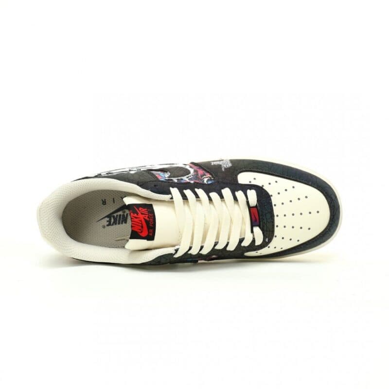 【AT10833】ナイキ エアフォース1 07 Low × スパイダーマンコラボカスタム版 | Nike Air Force 1