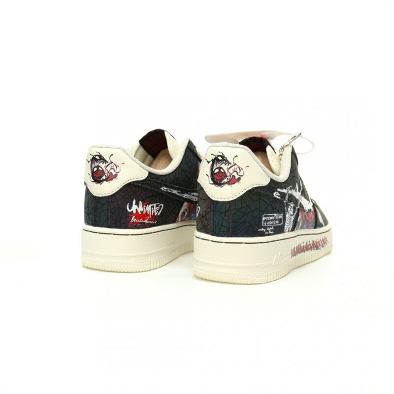 【AT10833】ナイキ エアフォース1 07 Low × スパイダーマンコラボカスタム版 | Nike Air Force 1