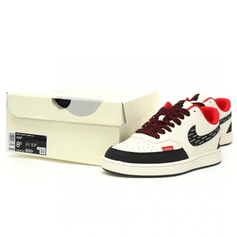 【AT10836】シュプリーム×ナイキ Supreme x Nike Court Vision Low スニーカー | Nike x Supreme