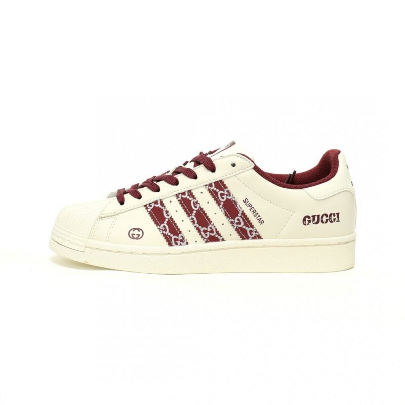 【AT10841】グッチ x アディダスオリジナルススーパースターコラボシューズ | Gucci x Adidas