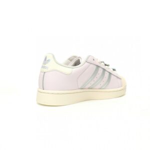【AT10843】アディダス・オリジナルス スーパースターII 2.0パープル＆シルバーレザースニーカー | Adidas Superstar