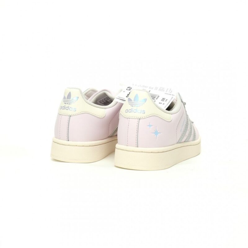 【AT10843】アディダス・オリジナルス スーパースターII 2.0パープル＆シルバーレザースニーカー | Adidas Superstar