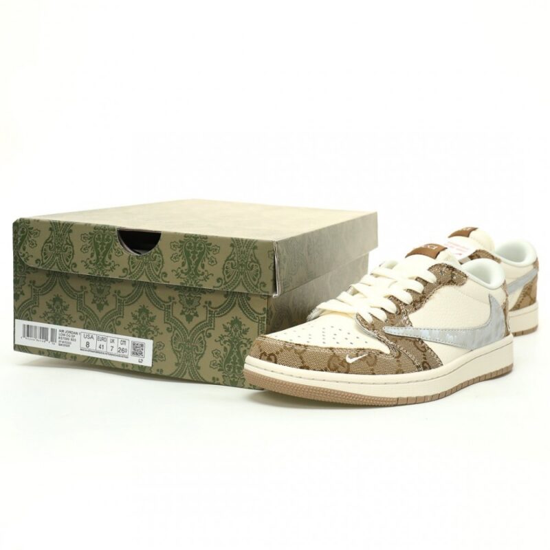 【AT10896】グッチxナイキエアジョーダン1ローコラボスニーカー | Gucci x Nike