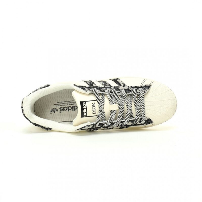 【AT10917】Dior x アディダススーパースター：高級ファッションとストリートウェアの融合 | Dior x Adidas