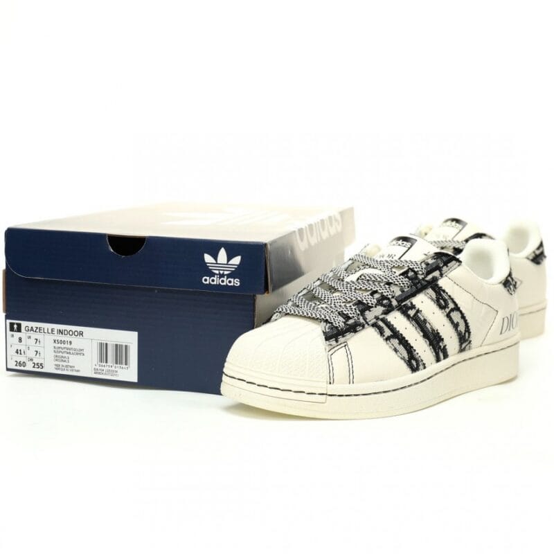 【AT10917】Dior x アディダススーパースター：高級ファッションとストリートウェアの融合 | Dior x Adidas