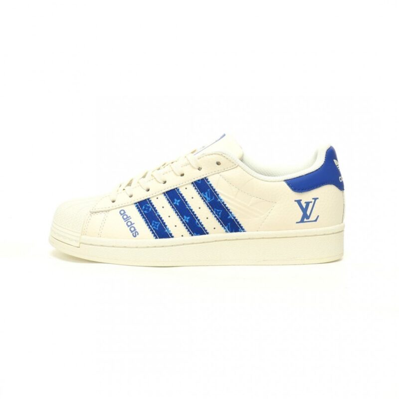 【AT10918】Louis Vuitton x アディダス スーパースター シェルトゥ LV スポーツシューズ | Louis Vuitton x Adidas