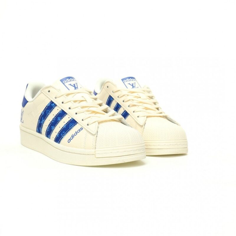 【AT10918】Louis Vuitton x アディダス スーパースター シェルトゥ LV スポーツシューズ | Louis Vuitton x Adidas