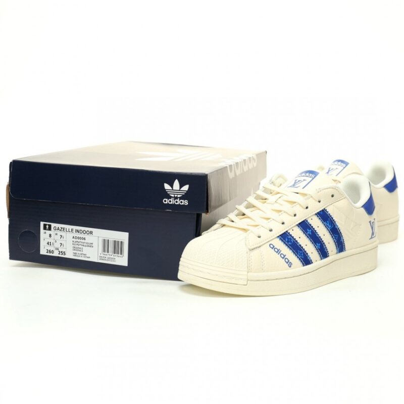 【AT10918】Louis Vuitton x アディダス スーパースター シェルトゥ LV スポーツシューズ | Louis Vuitton x Adidas