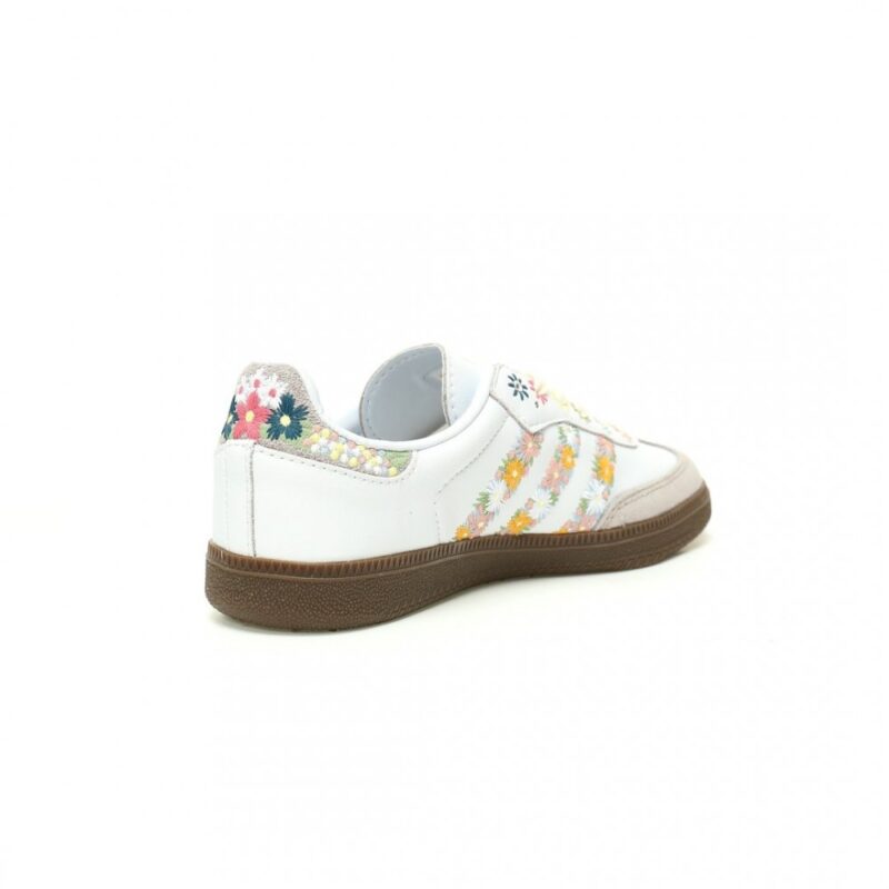 【AT10926】アディダスオリジナルスサンバOGサンバダンスシリーズ スニーカー 高品質素材 花刺繍デザイン | adidas