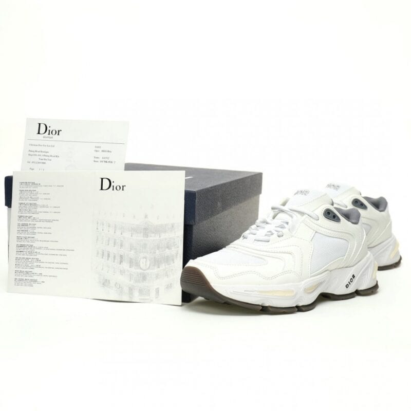 【AT10933】Dior ディオール CD1 ローカットスニーカー オールホワイト | Dior Paris