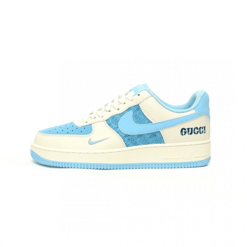 【AT10950】グッチ x ナイキ Air Force 1 Lowコラボレーションシューズ | Nike x Gucci