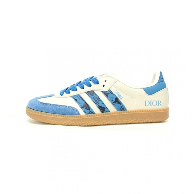 【AT10962】ディオール✨x アディダス オリジナルス Samba OG コラボ - ハイエンドファッションとクラシックスポーツの融合 | Dior x Adidas