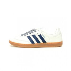 【AT10963】アディダス オリジナルス サンバ OG スニーカー - クリーム色と藏青色のスポーティなデザイン | adidas