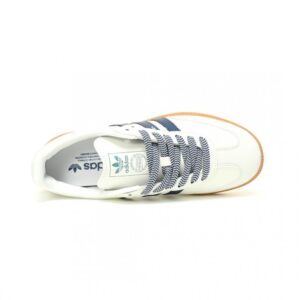 【AT10963】アディダス オリジナルス サンバ OG スニーカー - クリーム色と藏青色のスポーティなデザイン | adidas
