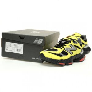 【AT10974】New Balance ニューバランス 9060 シリーズ 蛍光イエロー配色 スニーカー | New Balance