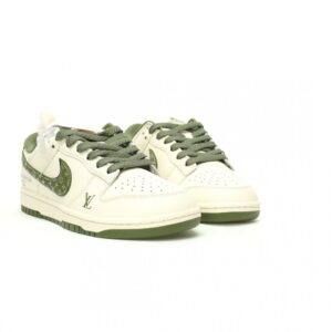 【AT10988】ルイ・ヴィトン x ナイキSB ダンク ロー コラボ スニーカー | Nike x Dunk