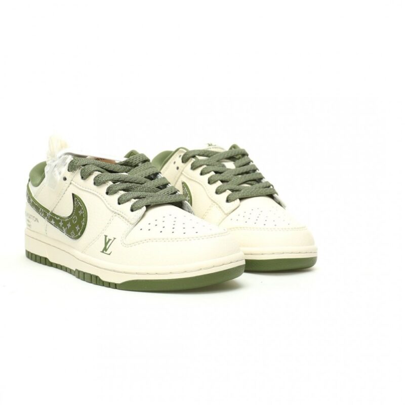 【AT10988】ルイ・ヴィトン x ナイキSB ダンク ロー コラボ スニーカー | Nike x Dunk