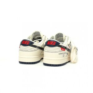 【AT10989】Louis Vuitton x ナイキ SB ダンク ロー コラボシューズ - 高級LVデニムデザイン足元アイコン | LV x Nike