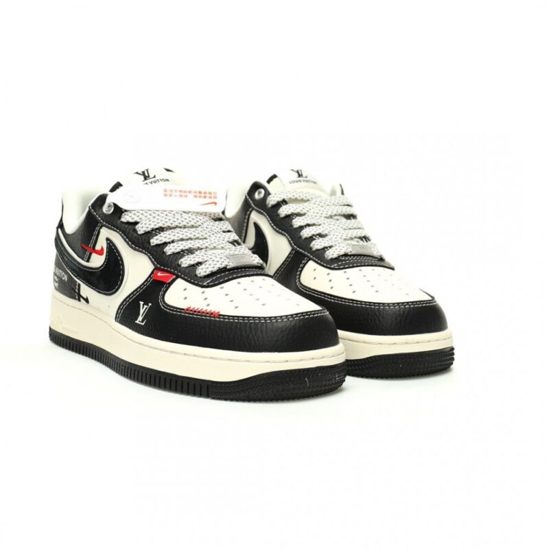 【AT10990】ナイキエアフォース1 x ルイ・ヴィトンカスタムスニーカー - ストリート＆贅沢の融合 | LV x Nike