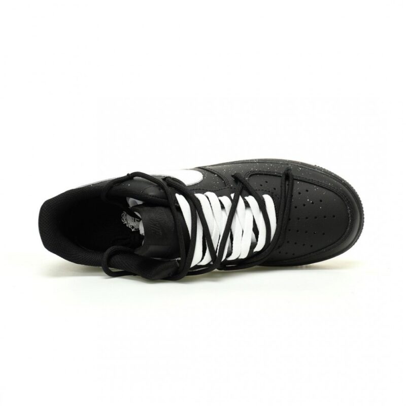 【AT10992】Nike Air Force 1の墨飛沫デザインスニーカー | Air Force 1