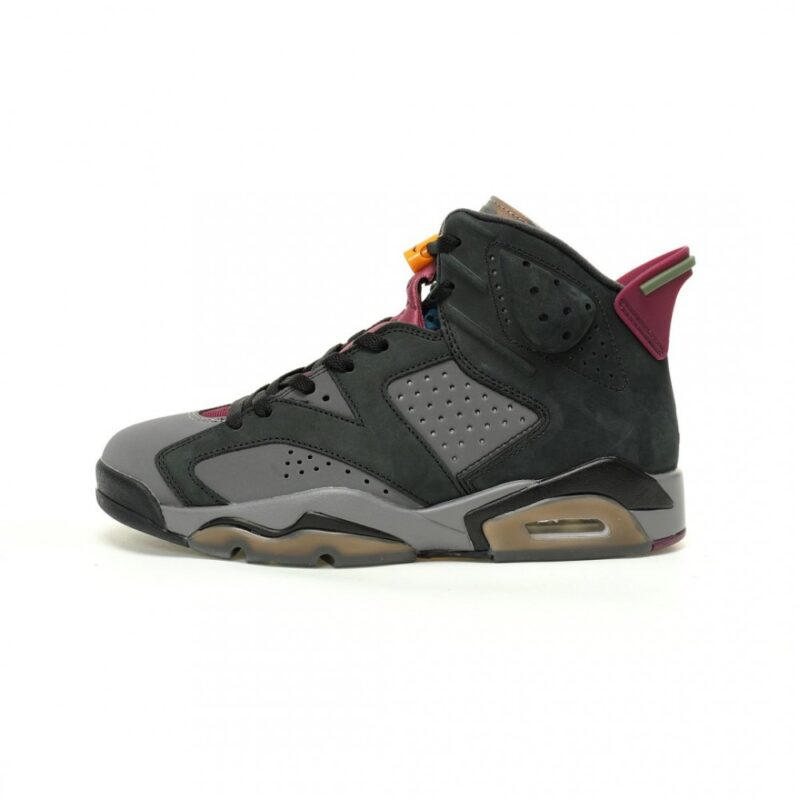 【AT10994】ナイキ Air Jordan 6 Retro ボルドー グレー ブラック スニーカー | Nike x Air Jordan