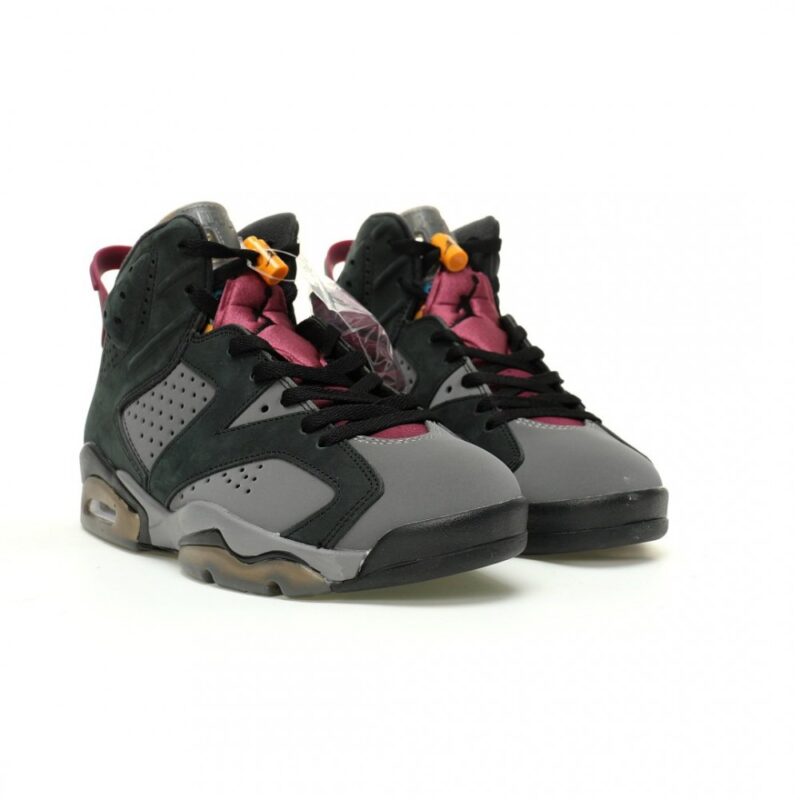 【AT10994】ナイキ Air Jordan 6 Retro ボルドー グレー ブラック スニーカー | Nike x Air Jordan
