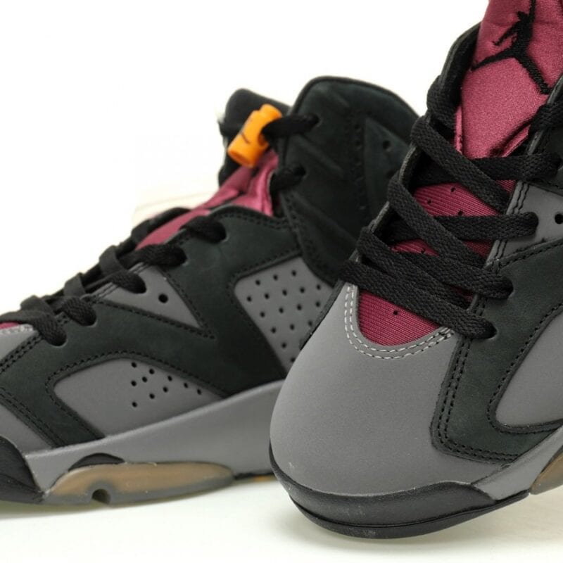 【AT10994】ナイキ Air Jordan 6 Retro ボルドー グレー ブラック スニーカー | Nike x Air Jordan