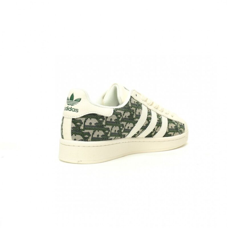 【AT10999】ディオール x アディダス スーパースター スニーカー ファッションと衝突 | Dior x Adidas