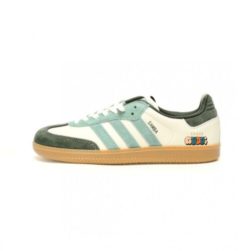 【AT11005】Adidas x Gucciコラボ Samba OGシリーズスニーカー - ハイクオリティなファッショントレンド | Gucci x Adidas