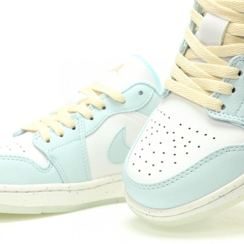【AT11027】ナイキ エア ジョーダン 1 Low SE '氷河ブルー' - エレガントなストリートファッションの融合 | Air Jordan