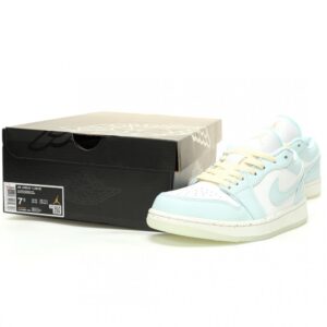 【AT11027】ナイキ エア ジョーダン 1 Low SE '氷河ブルー' - エレガントなストリートファッションの融合 | Air Jordan
