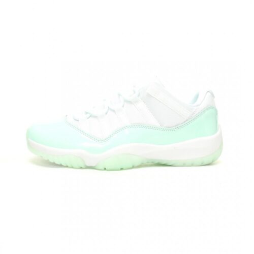 【AT11029】ナイキ エア ジョーダン 11 Low ホワイトグリーン カウレザー バスケットボールシューズ | Nike Jordan