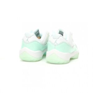 【AT11029】ナイキ エア ジョーダン 11 Low ホワイトグリーン カウレザー バスケットボールシューズ | Nike Jordan