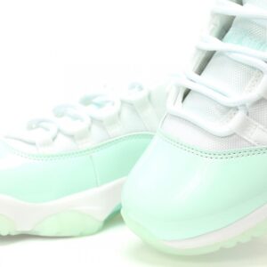 【AT11029】ナイキ エア ジョーダン 11 Low ホワイトグリーン カウレザー バスケットボールシューズ | Nike Jordan
