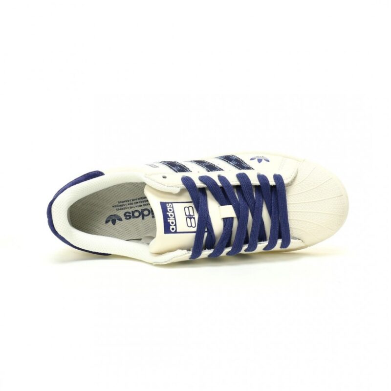 【AT11038】バレンシアガ x Adidas Originals コラボ スニーカー | 高級レザーデザインと快適中敷き | Superstar