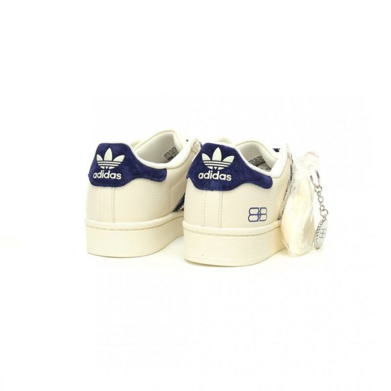 【AT11038】バレンシアガ x Adidas Originals コラボ スニーカー | 高級レザーデザインと快適中敷き | Superstar