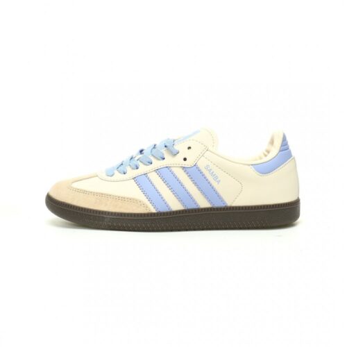 【AT11040】アディダス オリジナル サンバOG スニーカー ミルキーホワイトとラベンダーのカラーリング | Adidas