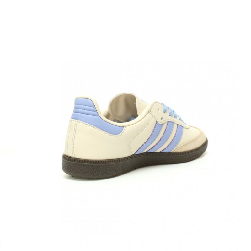 【AT11040】アディダス オリジナル サンバOG スニーカー ミルキーホワイトとラベンダーのカラーリング | Adidas