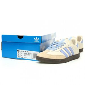 【AT11040】アディダス オリジナル サンバOG スニーカー ミルキーホワイトとラベンダーのカラーリング | Adidas