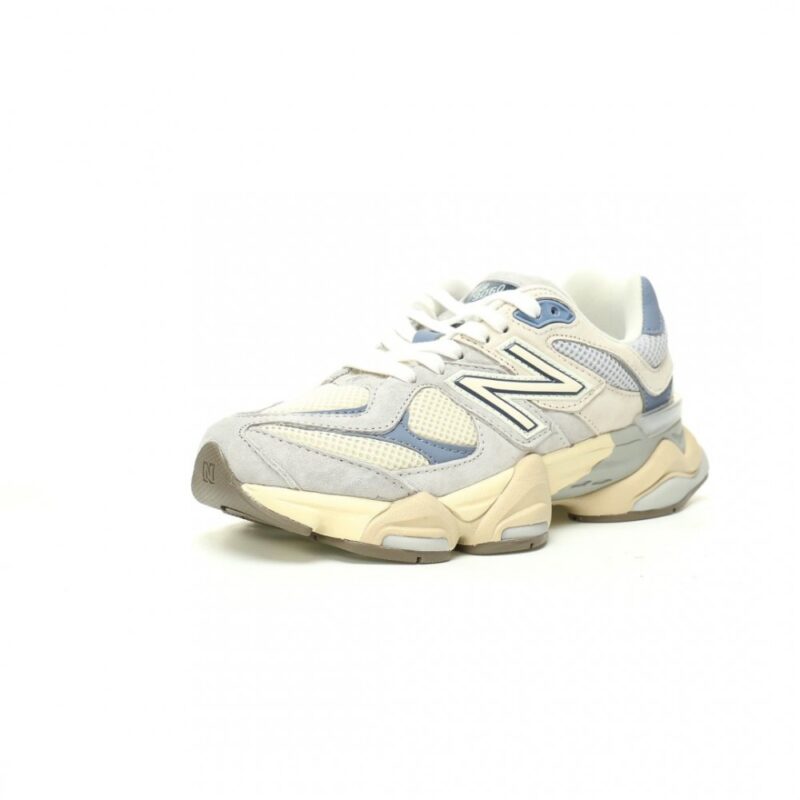 【AT11043】ニューバランス9060シリーズパールグレー&リネン配色ランニングシューズ | New Balance
