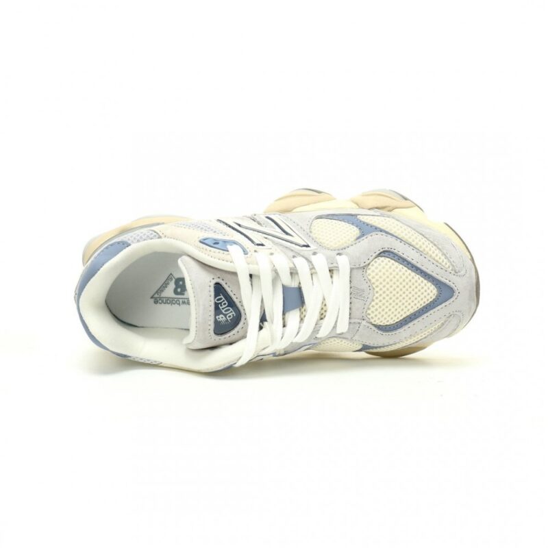 【AT11043】ニューバランス9060シリーズパールグレー&リネン配色ランニングシューズ | New Balance