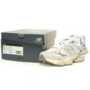 【AT11043】ニューバランス9060シリーズパールグレー&リネン配色ランニングシューズ | New Balance