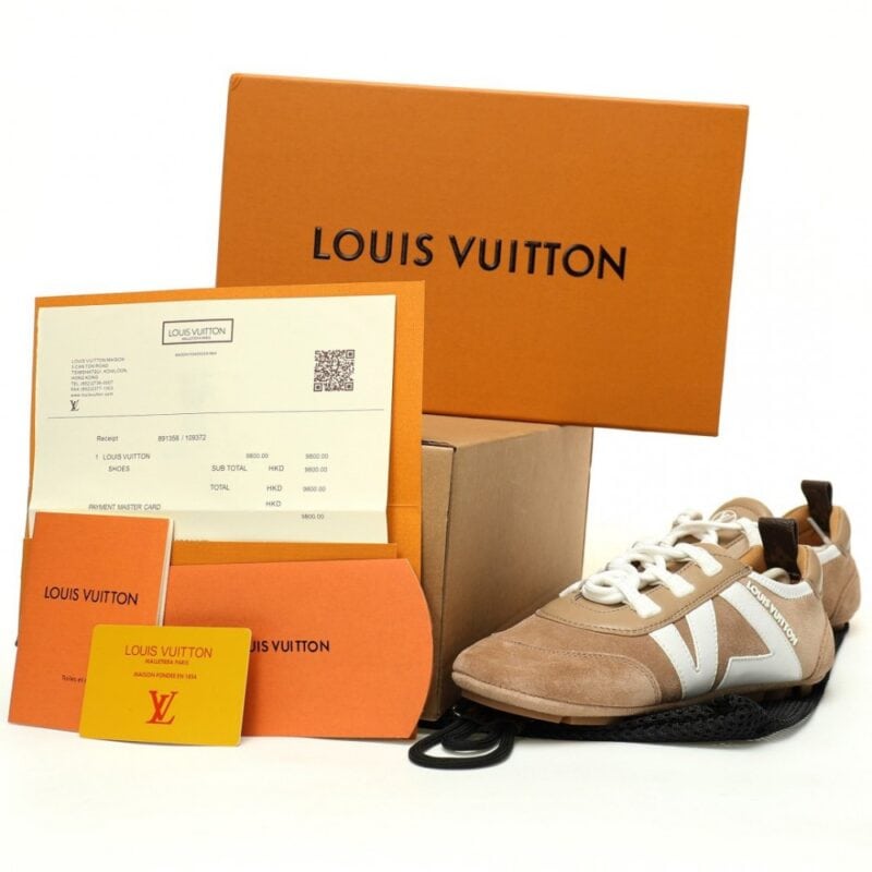 【AT11058】Louis Vuitton ローカットスニーカーバレエスタイル、優雅なデザインと快適な履き心地 | LV