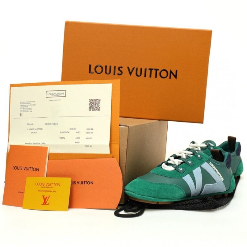 【AT11059】ルイ・ヴィトンLVバレエシリーズスニーカーリーナ | スウェードレザーデザイン | LV