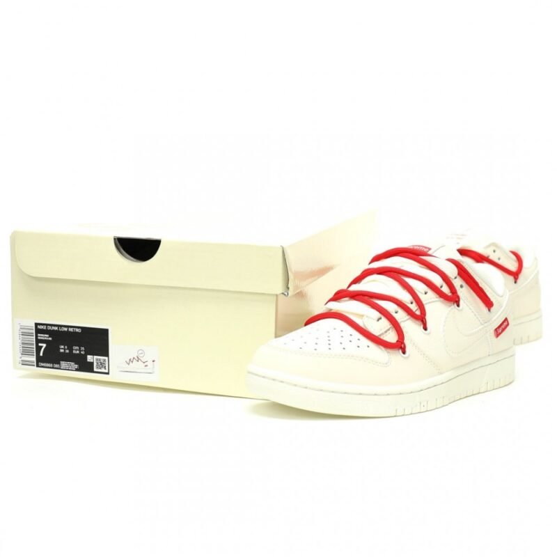 【AT11211】シュプリーム x ナイキSB ダンクロー コラボ復刻スニーカー | Supreme x Nike