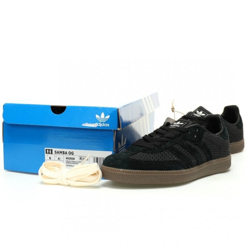 【AT11226】アディダス オリジナルス サンバ OGシリーズ ブラックスエード ローカットカジュアルスニーカー | Adidas